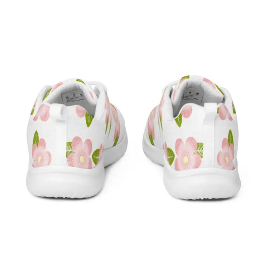 Step Up your Style with Pink Flower Women’s Athletic Shoes - 5