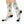 Pastel Geometric Pattern Cushioned Crew Socks - Dipaliz - White / one Size / 3/4