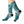 Teal Abstract Pattern Socks - Bold Comfort Style - Dipaliz - m