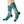 Teal Abstract Pattern Socks - Bold Comfort Style - Dipaliz - s