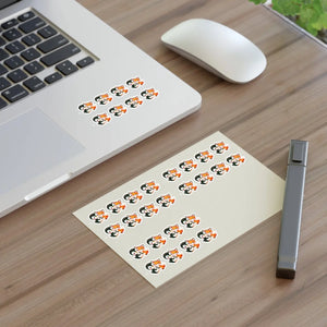 Playful Animal Sticker Sheets - Durable Vinyl Penguins - Dipaliz - Decorative Stickers