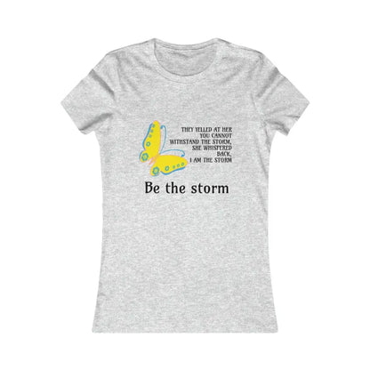 Unleash your Inner Storm with the Butterfly Favorite Tee - s / Athletic Heather T-shirt