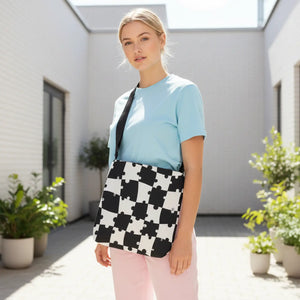 Street Art Tote Bag - Puzzle Piece Adjustable - Dipaliz - Bags