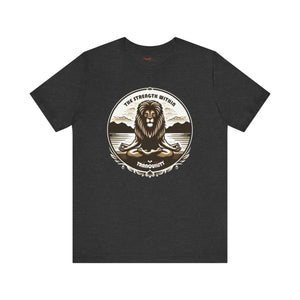 Fierce Lion Yoga Unisex Jersey Cotton Tee - Dipaliz - T-shirts