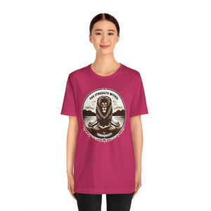 Fierce Lion Yoga Unisex Jersey Cotton Tee - Dipaliz - T-shirts