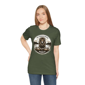 Fierce Lion Yoga Unisex Jersey Cotton Tee - Dipaliz - T-shirts