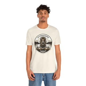 Fierce Lion Yoga Unisex Jersey Cotton Tee - Dipaliz - T-shirts