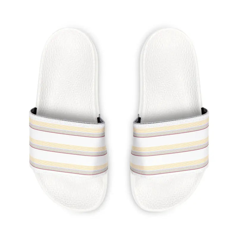 Stride Into Summer with Men’s Pu Slide Sandals - Shoes