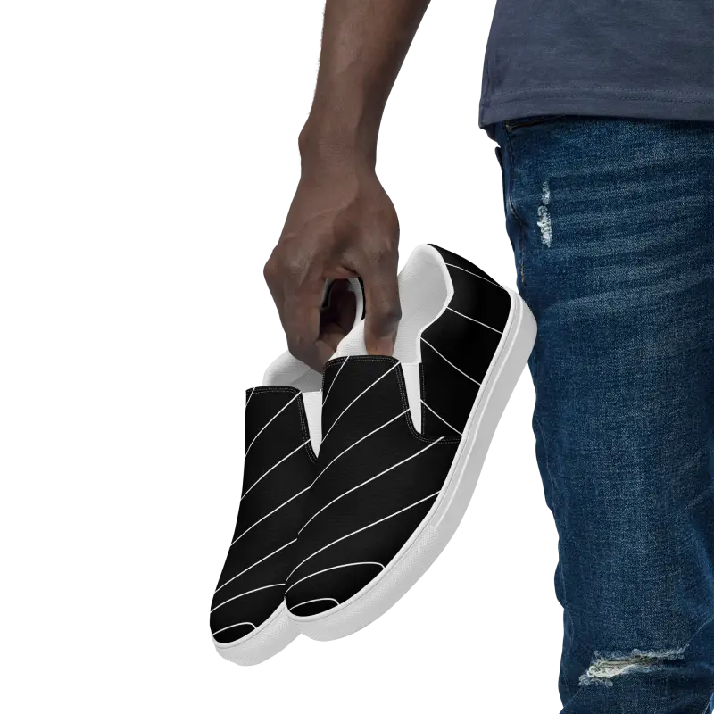 Canvas Shoes - White Stripes Style | Dipaliz - 5 - Sneakers