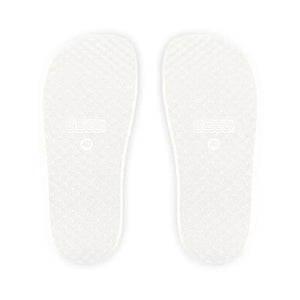 Red Marble Pattern Strap Sandals - Removable Printed Straps - Dipaliz