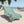 Aqua Beach Towel – Striped Cotton Summer Wrap - Dipaliz - Towels
