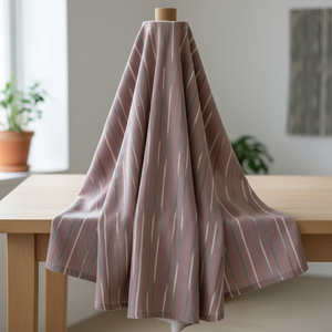 Striped fabric bolt