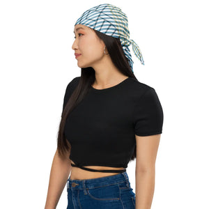 Recycled Print Bandana - Dynamic Style Upf50 - Dipaliz - Bandanas