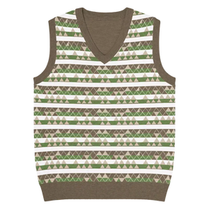 Striped Knit Vest - Elevate your Style Instantly - Dipaliz - Xl - Vests