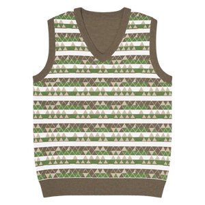 Striped Knit Vest - Elevate your Style Instantly - Dipaliz - Xs - Vests