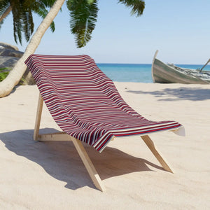 Red Beach Towel – Nautical Cotton Mix - Dipaliz - Towels