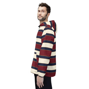 Nautical Striped Windbreaker Jacket - Lightweight - Dipaliz - Windbreakers