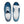 Navy Stripes Lace-up Canvas Shoes - Breathable Lining - Dipaliz