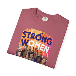 Soft Cotton Tee - Strong Women World - Dipaliz - T-shirts