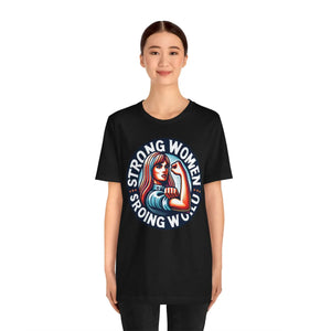Soft Cotton Strong World Unisex Tee - Durable - Dipaliz - T-shirts