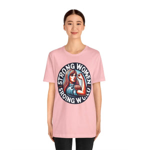 Soft Cotton Strong World Unisex Tee - Durable - Dipaliz - T-shirts