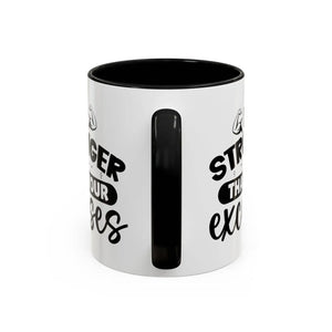 Motivational Accent Coffee Mug - Color Contrast - Dipaliz - Mugs