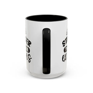 Motivational Accent Coffee Mug - Color Contrast - Dipaliz - Mugs