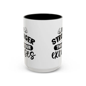 Motivational Accent Coffee Mug - Color Contrast - Dipaliz - Mugs
