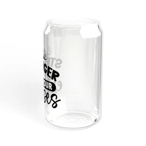 Sipper Glass - be Stronger than your Excuses Inspirational - Dipaliz - Tumblers