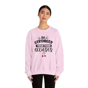 Heavy Blend Crewneck - Conquer Excuses Style - Dipaliz - Sweatshirts