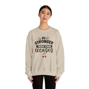 Heavy Blend Crewneck - Conquer Excuses Style - Dipaliz - Sweatshirts