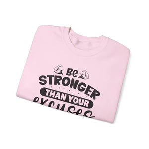 Heavy Blend Crewneck - Conquer Excuses Style - Dipaliz - Sweatshirts