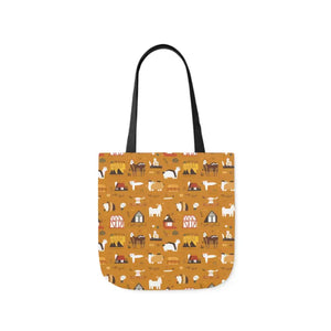 Farm Animals Canvas Tote - 5-color Straps Polyester - Dipaliz - Shopping Totes