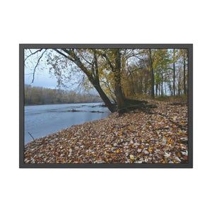 Framed Paper Posters Autumn Season Cozy Decor - Dipaliz - 40’’ x 28’’ (horizontal) / Black Frame / Fine Art - Prints &