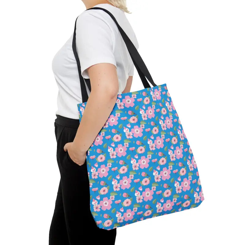 Bloominbrilliant Floral Tote: Elevate your Style with Elegance - Large Bags