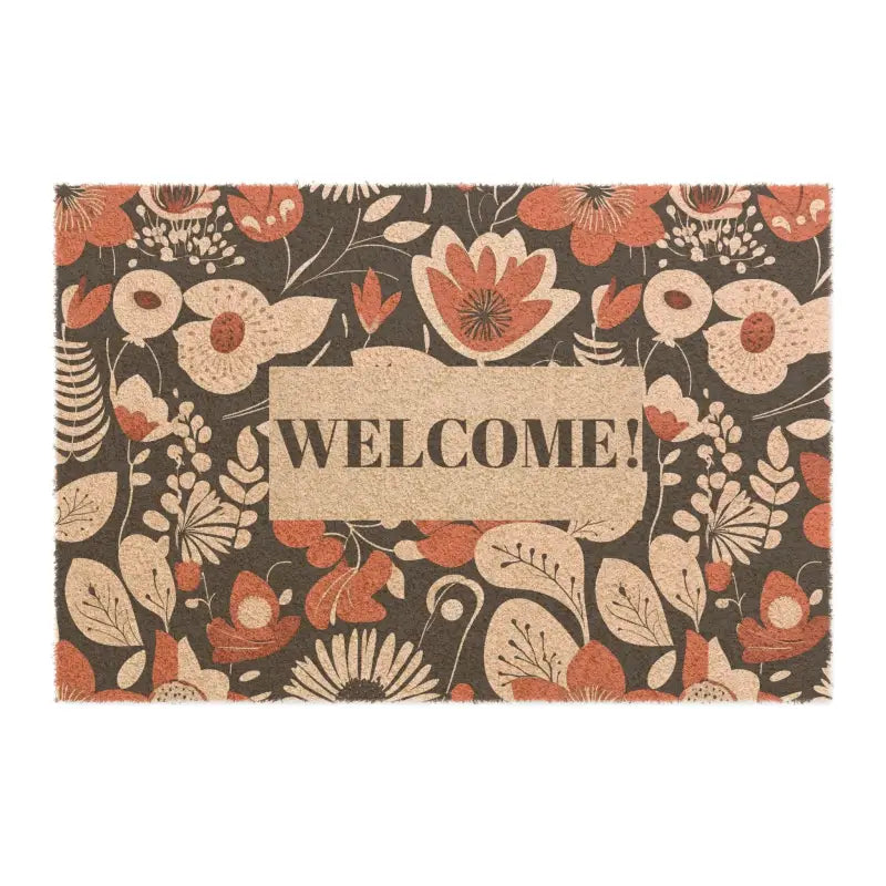 Welcome your Guests with a Stylish Coconut Fiber Doormat - 24’’ x 16’’ Home Decor