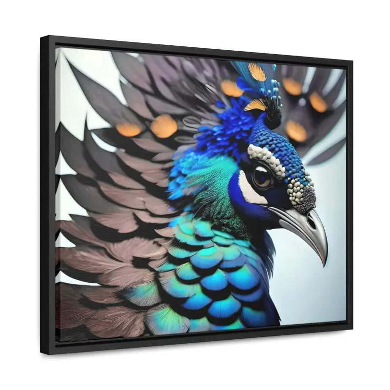 Elevate your Home with a Stunning Peacock Bird Canvas