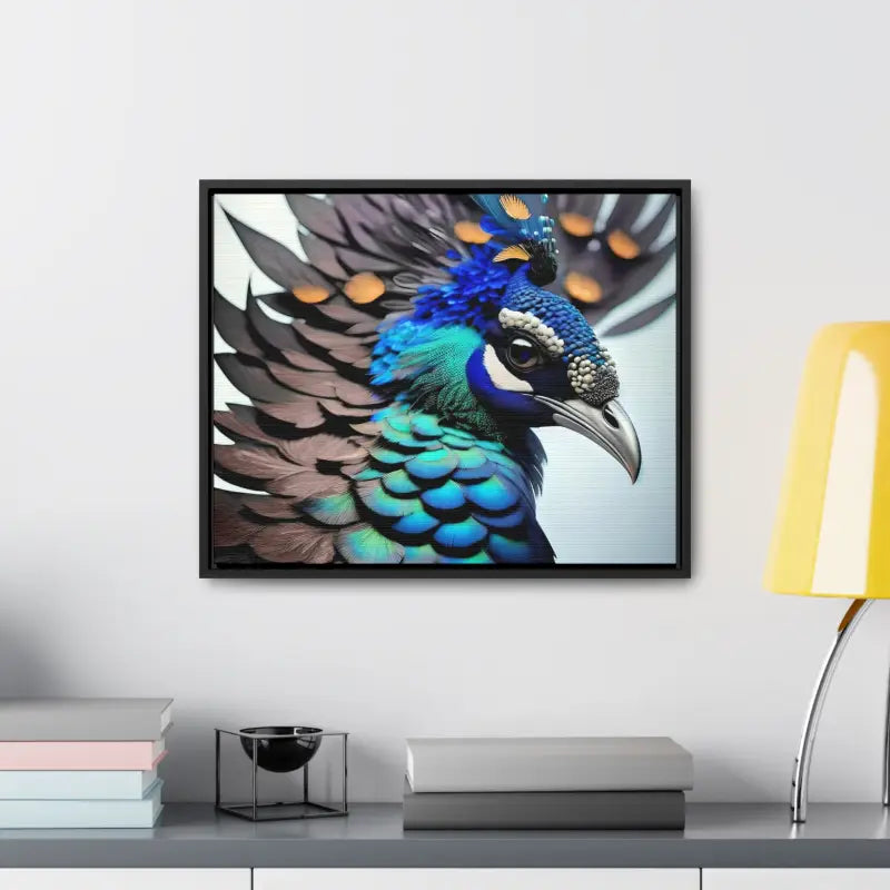 Elevate your Home with a Stunning Peacock Bird Canvas