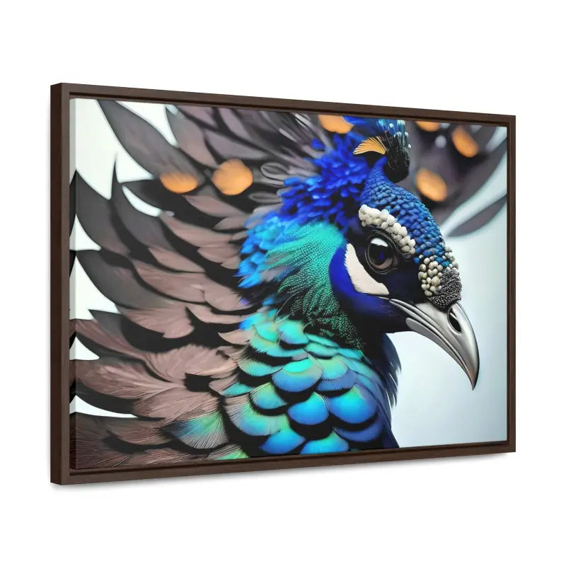 Elevate your Home with a Stunning Peacock Bird Canvas