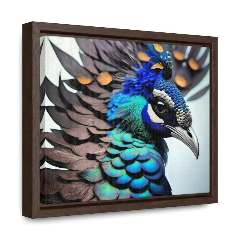 Elevate your Home with a Stunning Peacock Bird Canvas