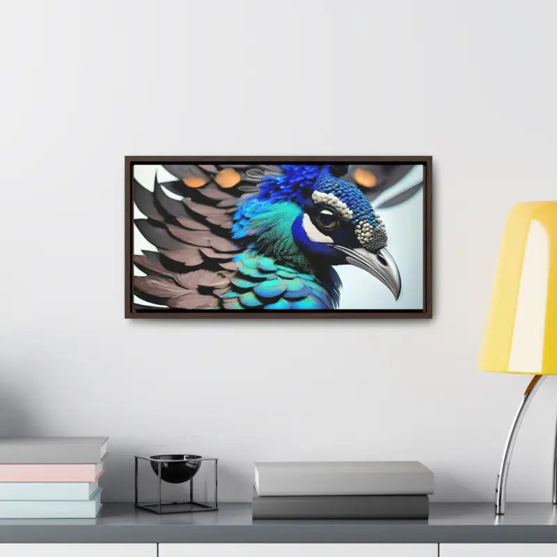 Elevate your Home with a Stunning Peacock Bird Canvas