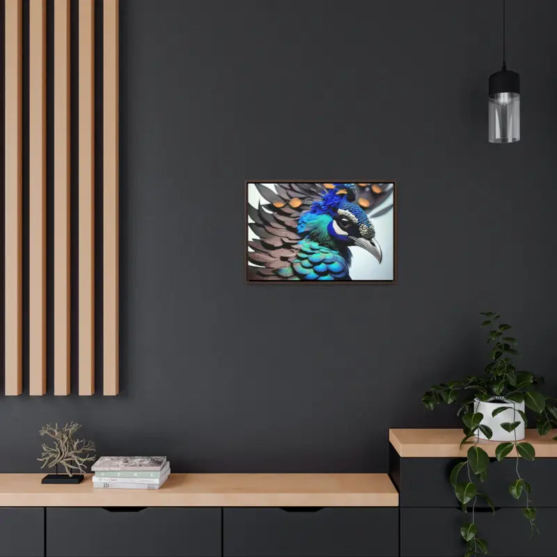 Elevate your Home with a Stunning Peacock Bird Canvas