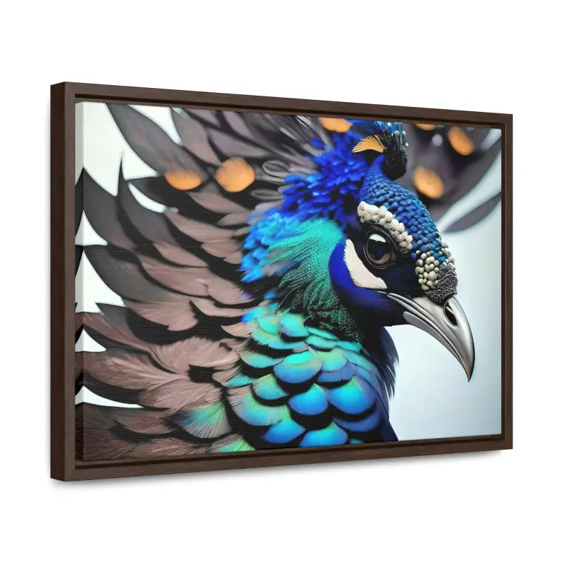 Elevate your Home with a Stunning Peacock Bird Canvas