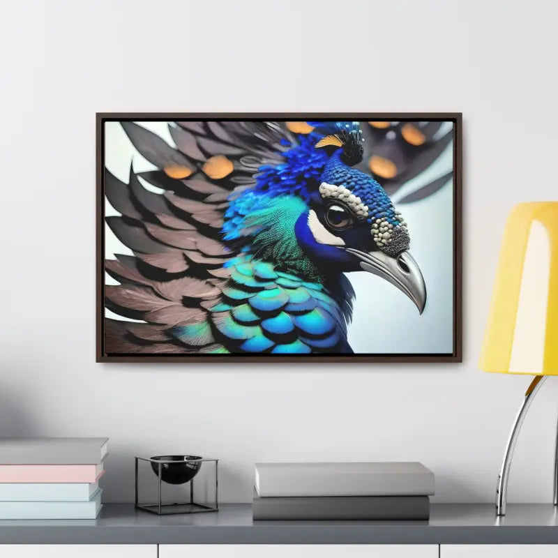 Elevate your Home with a Stunning Peacock Bird Canvas