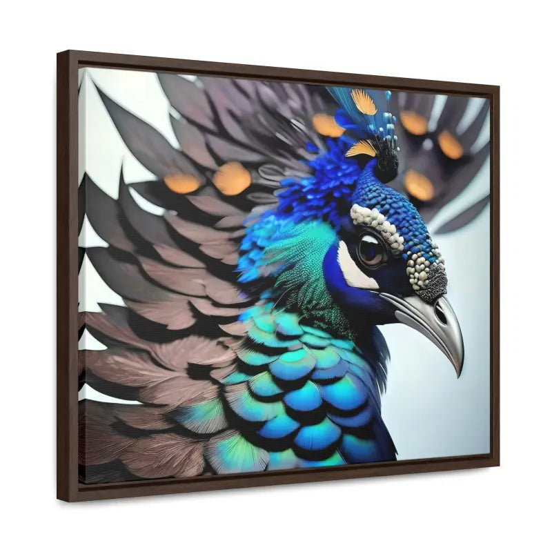 Elevate your Home with a Stunning Peacock Bird Canvas