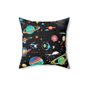 Spun Polyester Square Pillow - Comfort Style Pop - Dipaliz - 16’’ × - Throw Pillows