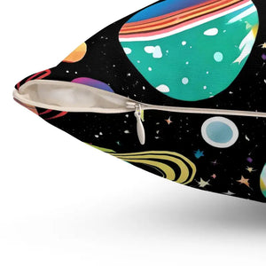 Spun Polyester Square Pillow - Comfort Style Pop - Dipaliz - Throw Pillows