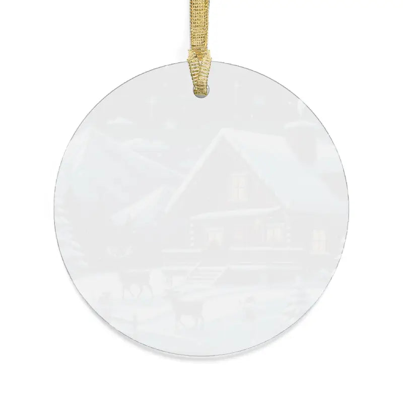 Transform your Space with Winter Wonderland Acrylic Ornaments - Accessories