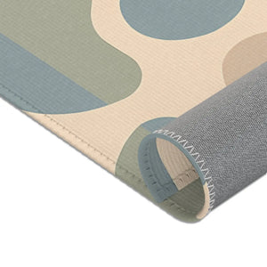 Abstract Area Rug – Boho Chic Polyester - Dipaliz - Rugs