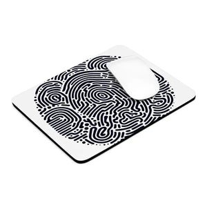 Vibrant Abstract Fingerprint Mouse Pad - Spill Resistant - Dipaliz - Pads